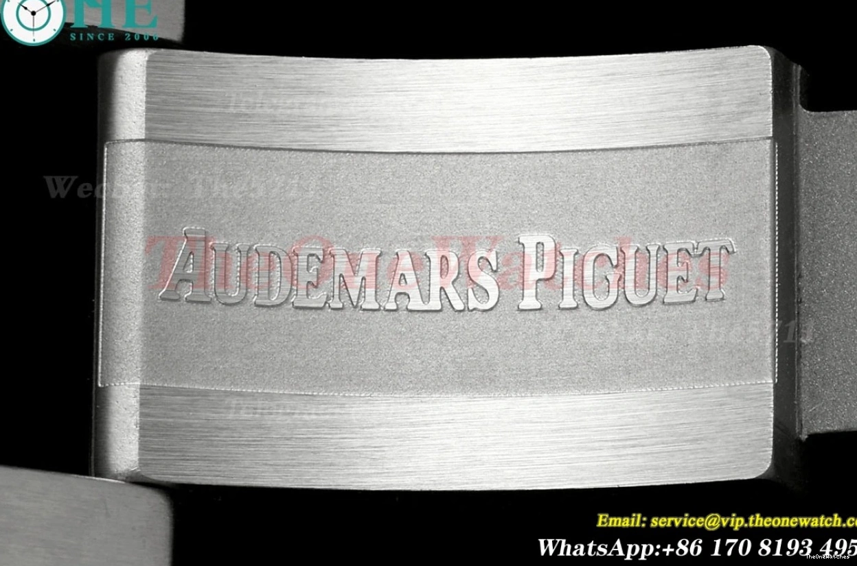 TKF Royal A4302 41mm Clone Super SS Black Dial 15500 Oak SS 0322